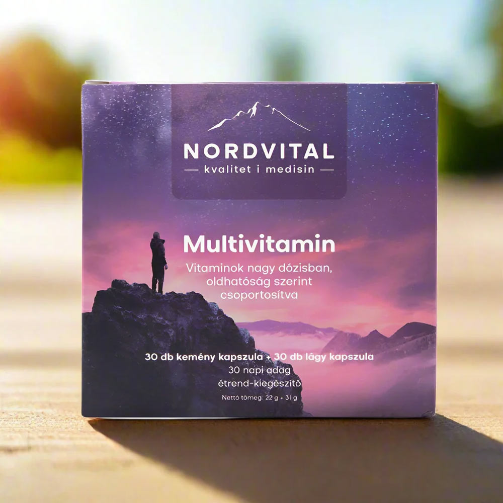 Nordvital Multivitamin 30+30 kapszula – termékadatok 4